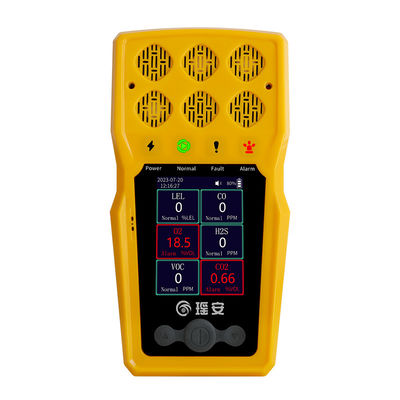 BTQ-YA-C100FT Χονδρικός ανιχνευτής αερίων CO O2 H2S LEL Φορητός πολυαναλυτής αερίων